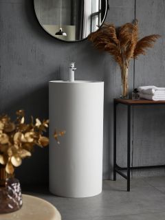 Раковина Montebianco Pisa Rubinetto 11234 45см белый